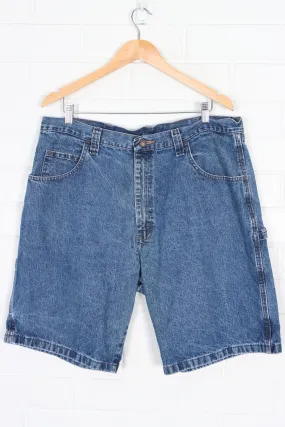 38 Wrangler Medium Wash Carpenter Jorts Shorts