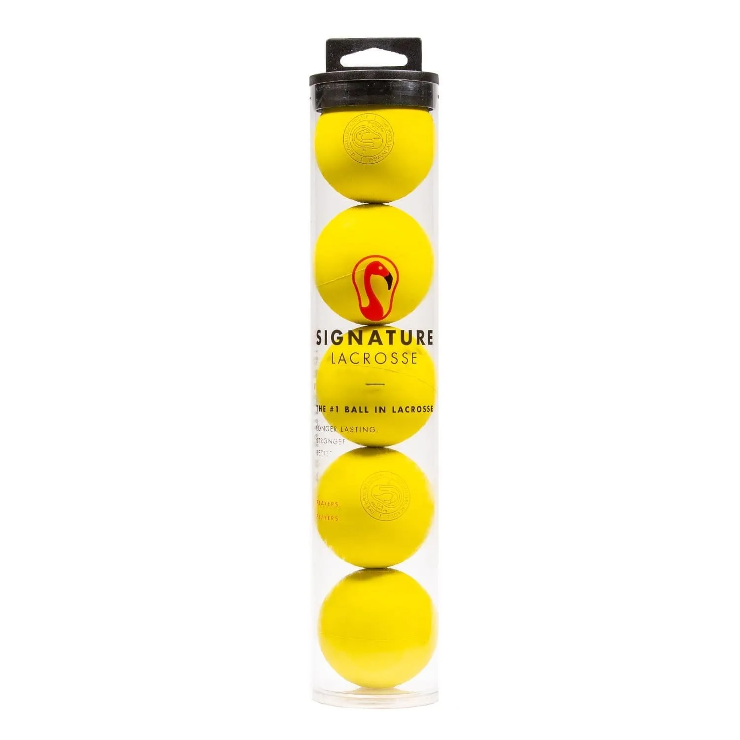 5 Signature Premium CLA Lacrosse Balls Tube.