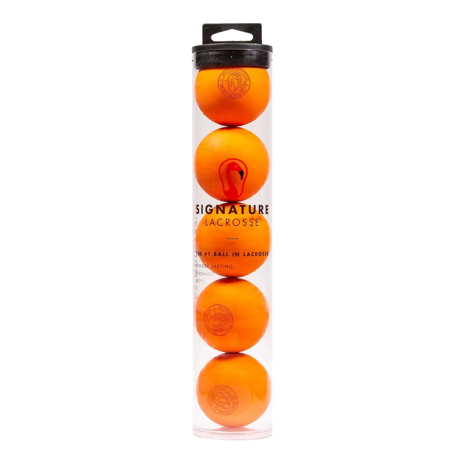 5 Signature Premium CLA Lacrosse Balls Tube.