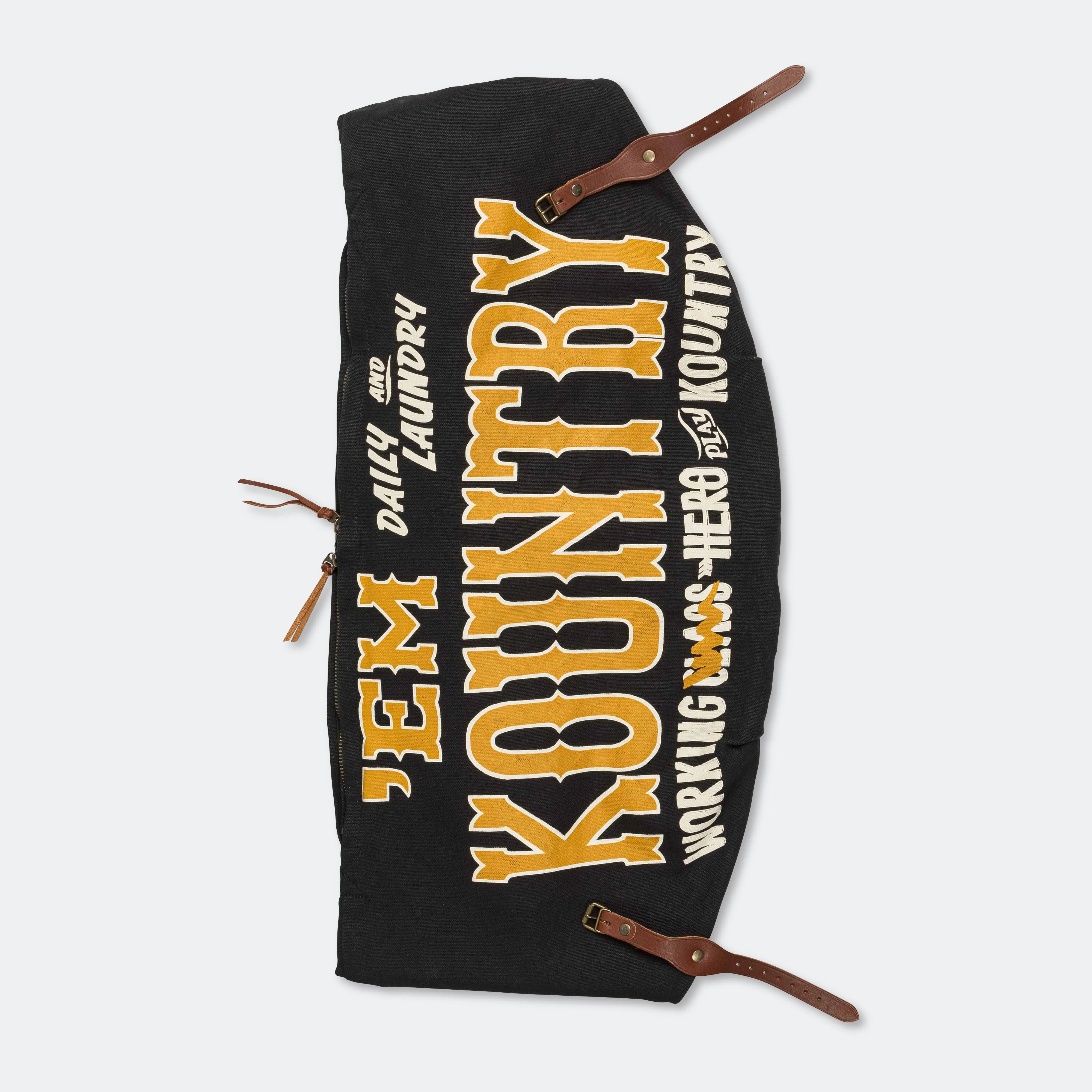 8 Black Canvas Snufkin Bag 'em Kountry