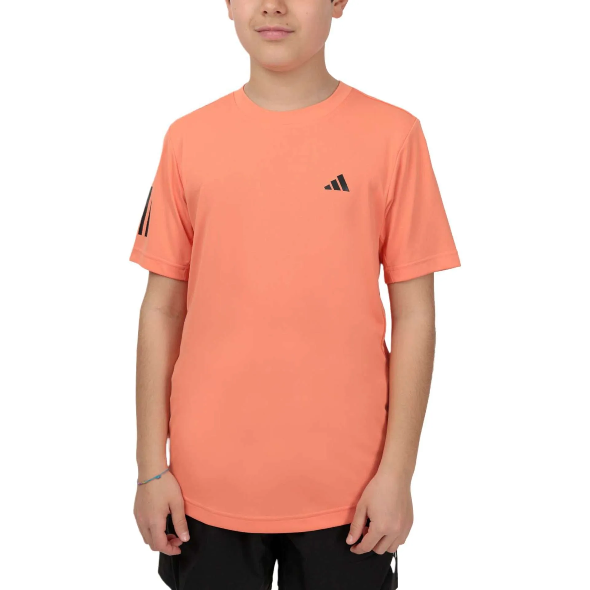 adidas Boy’s Club 3-Stripe Tee