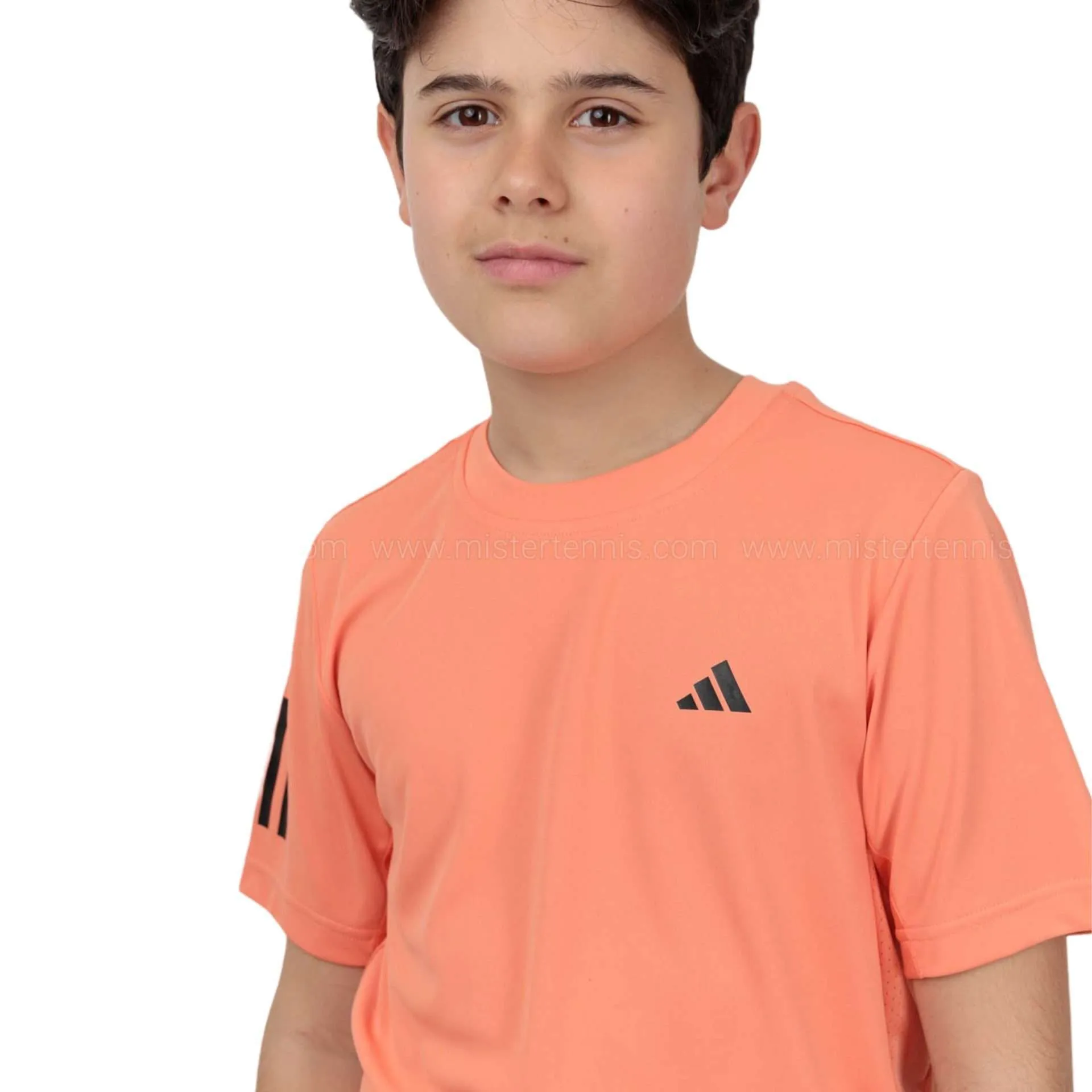 adidas Boy’s Club 3-Stripe Tee