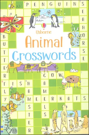 Animal Crosswords: The Best Crossword Puzzles for Animal Lovers | Animal Themed Crossword Games, Fun and Challenging Animal Puzz