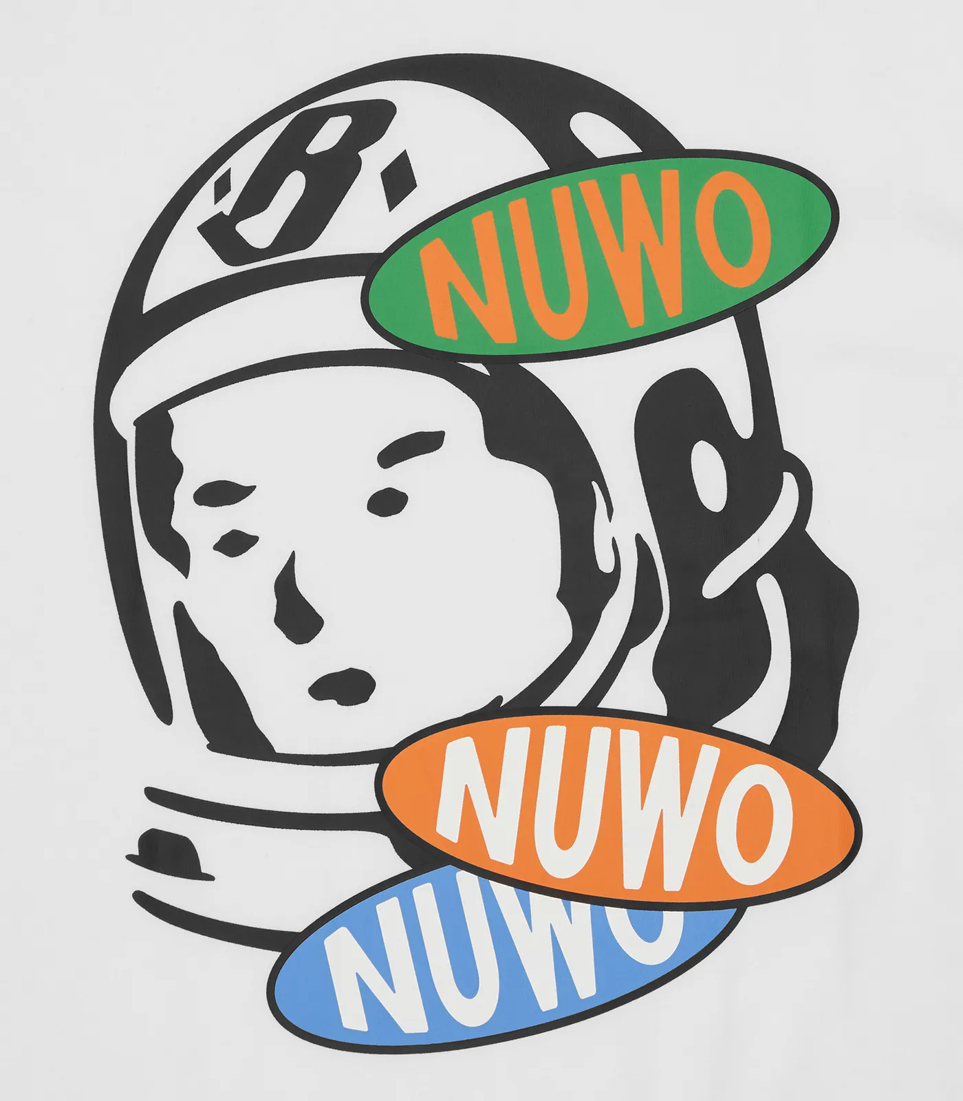 BBC X NUWO T-SHIRT - WHITE