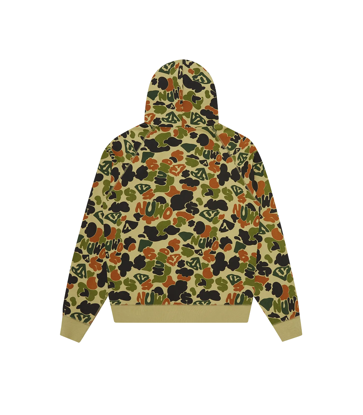 BBC X NUWO Zip Up Hoodie - Camouflage