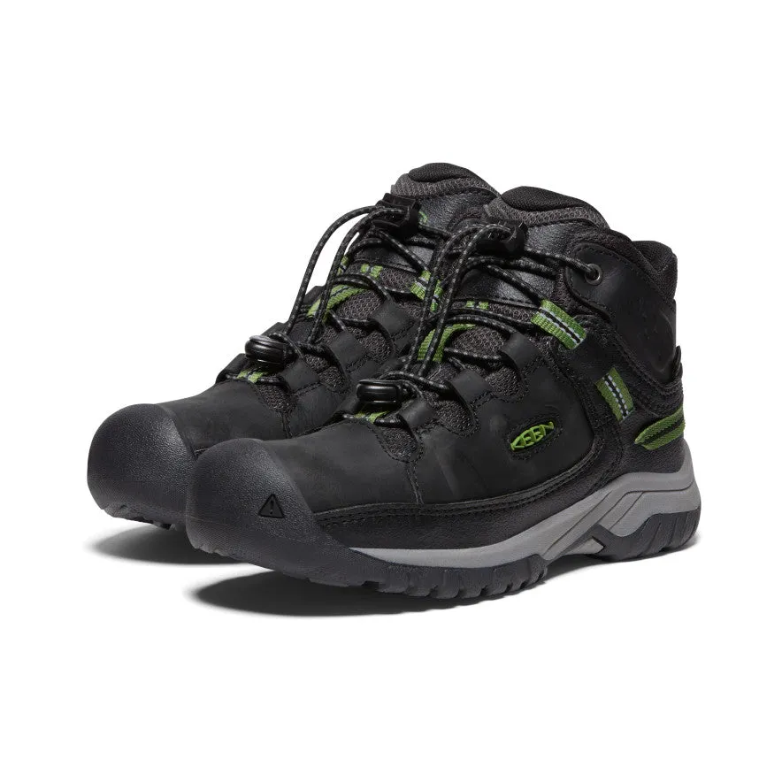 Big Kids' Targhee Waterproof Boot | Black/Campsite