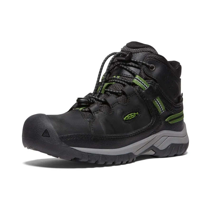 Big Kids' Targhee Waterproof Boot | Black/Campsite