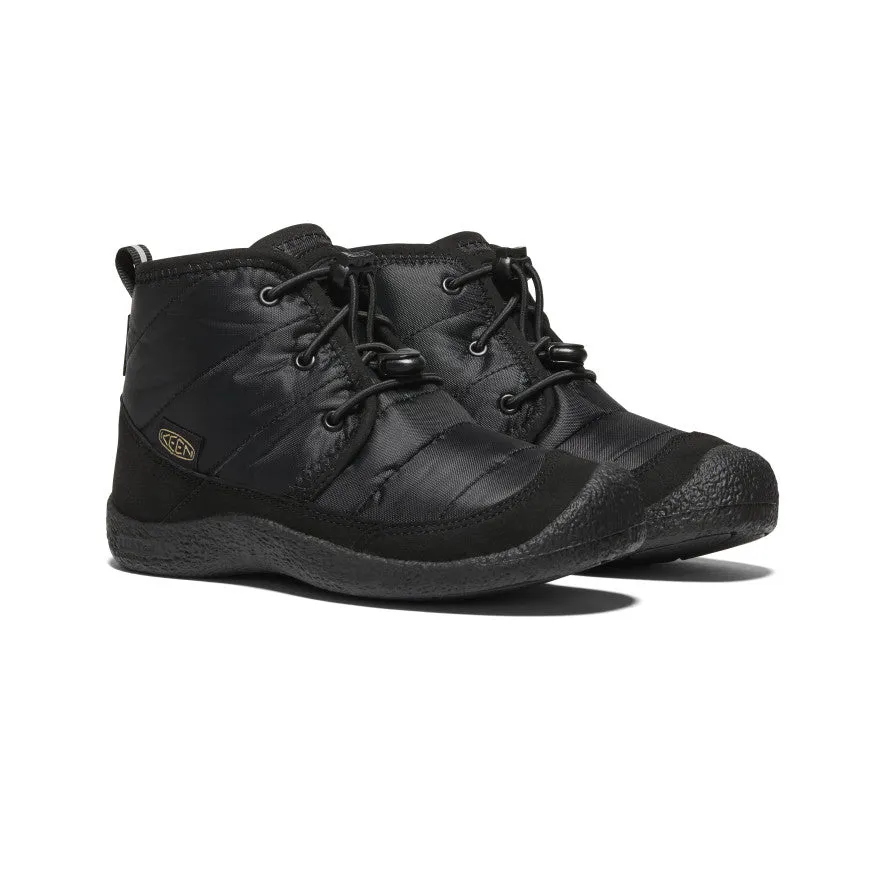 Big Kids' Waterproof Chukka Boots - Black/Black