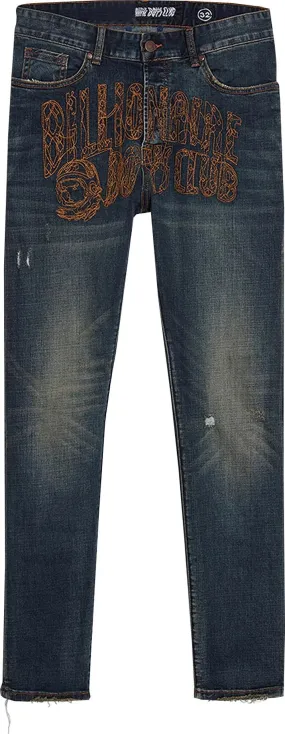 Billionaire Boys Club Men's Blue-Brown Jean Pant