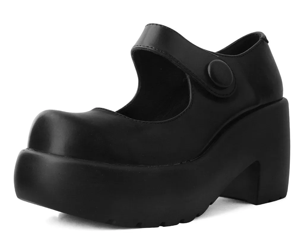 Black Anarchic Platform Shoes - Mary Jane Style | Shop Now