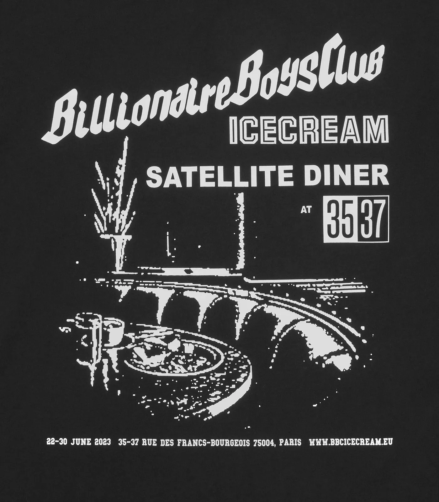 Black Diner T-Shirt 3537