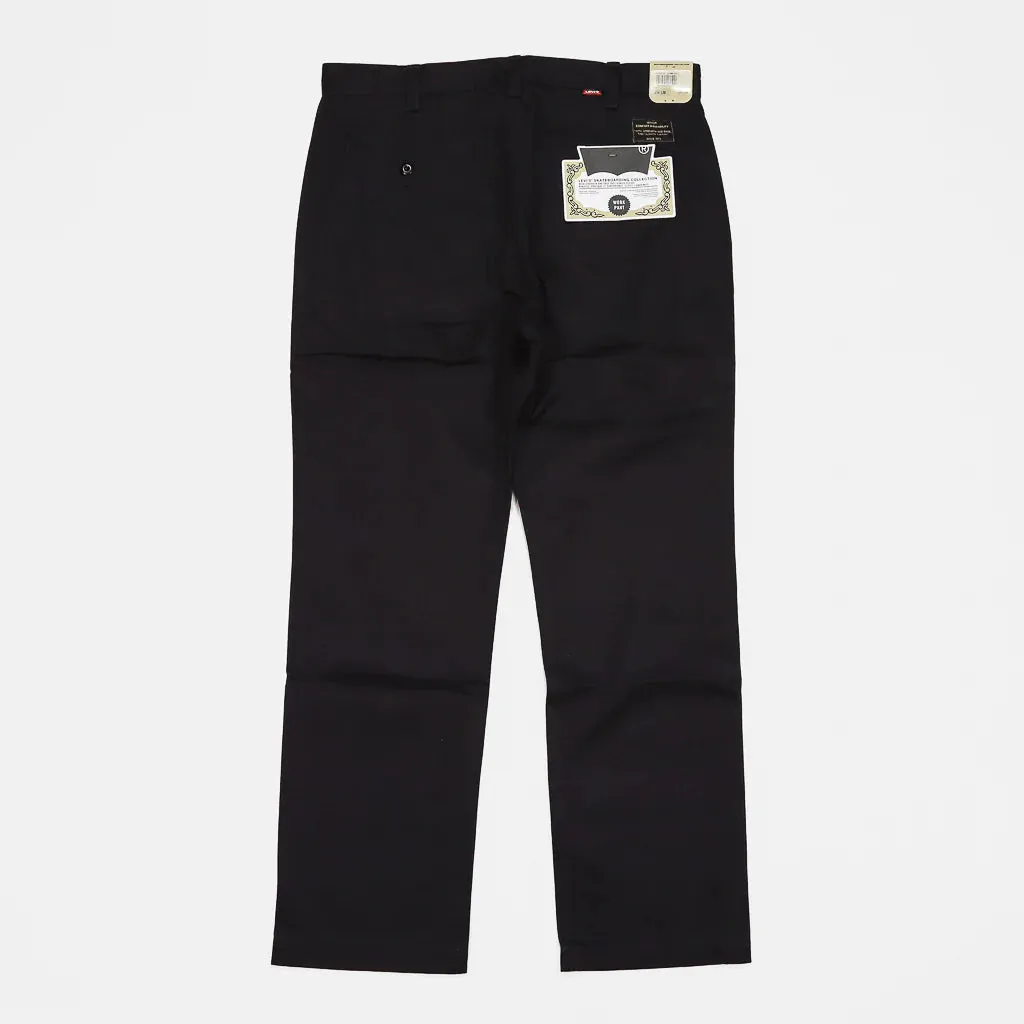 black Levi's skate work pants