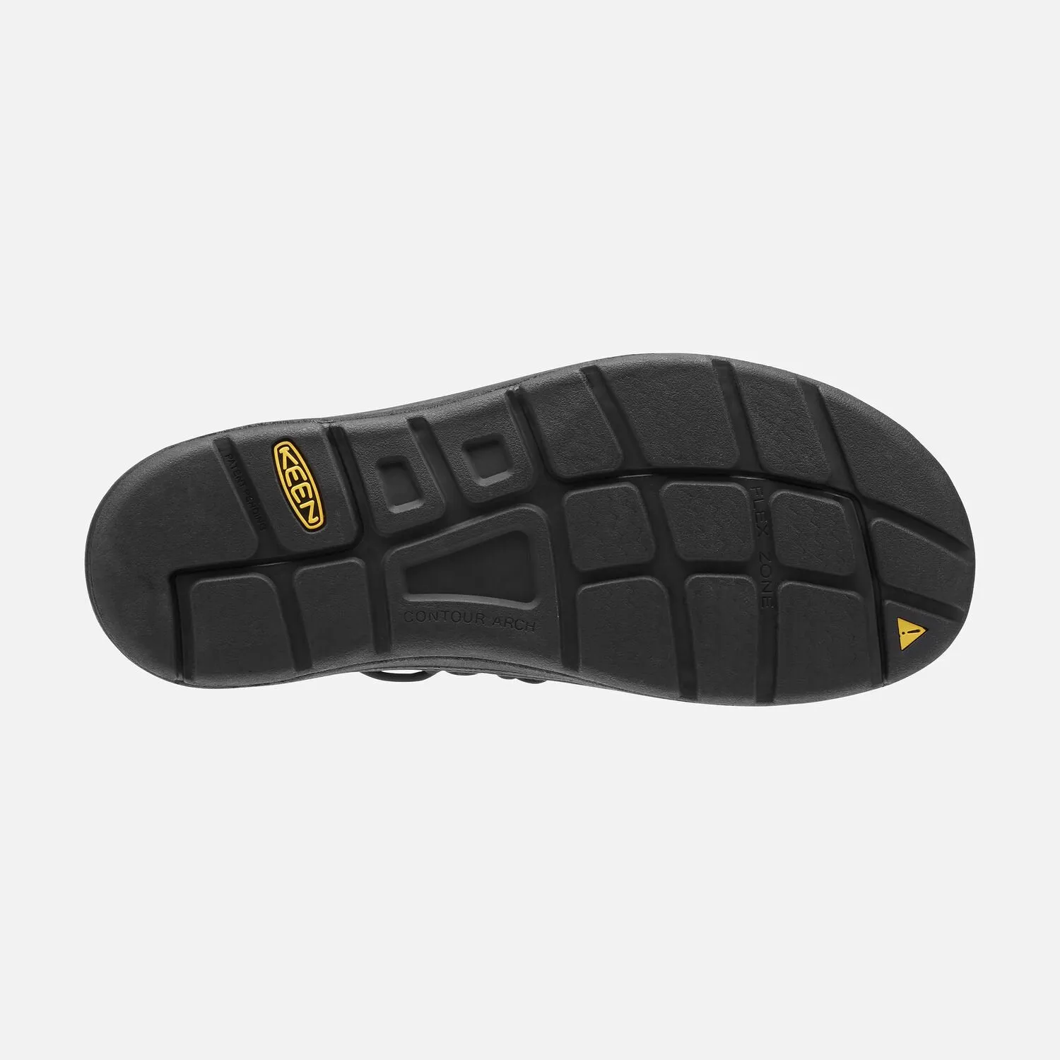 Black UNEEK sandals for men