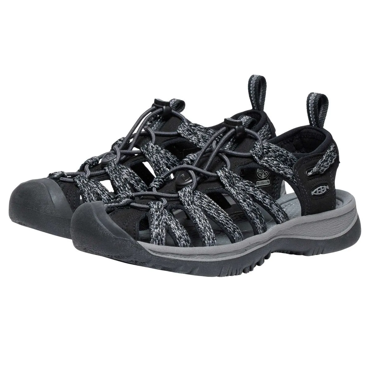 Black/Steel Keen Women's Whisper