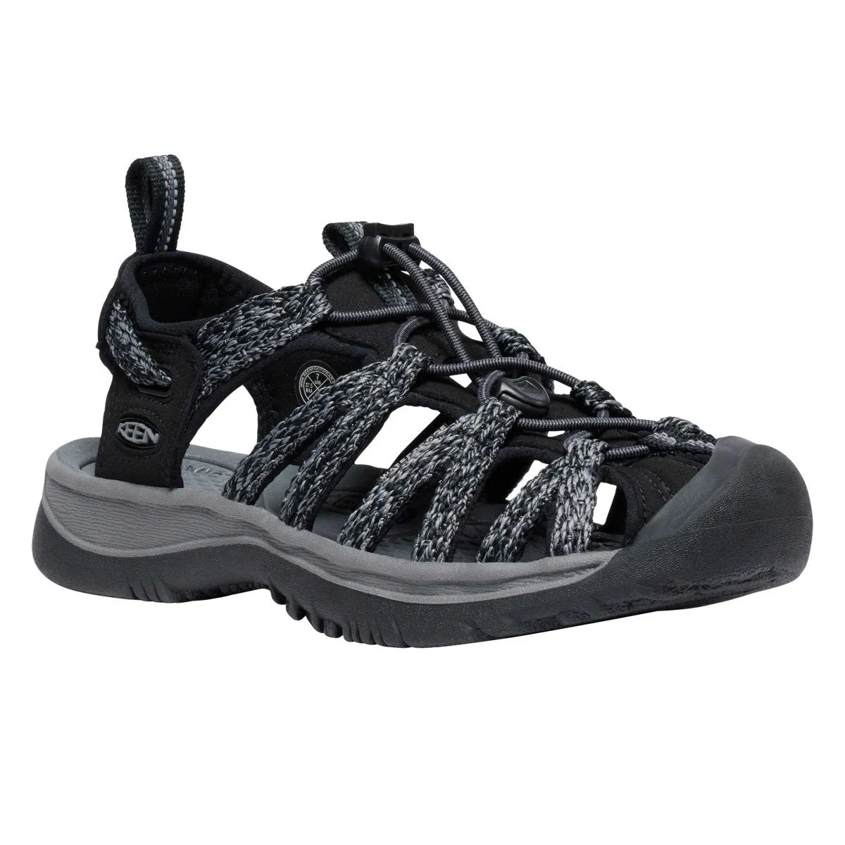 Black/Steel Keen Women's Whisper