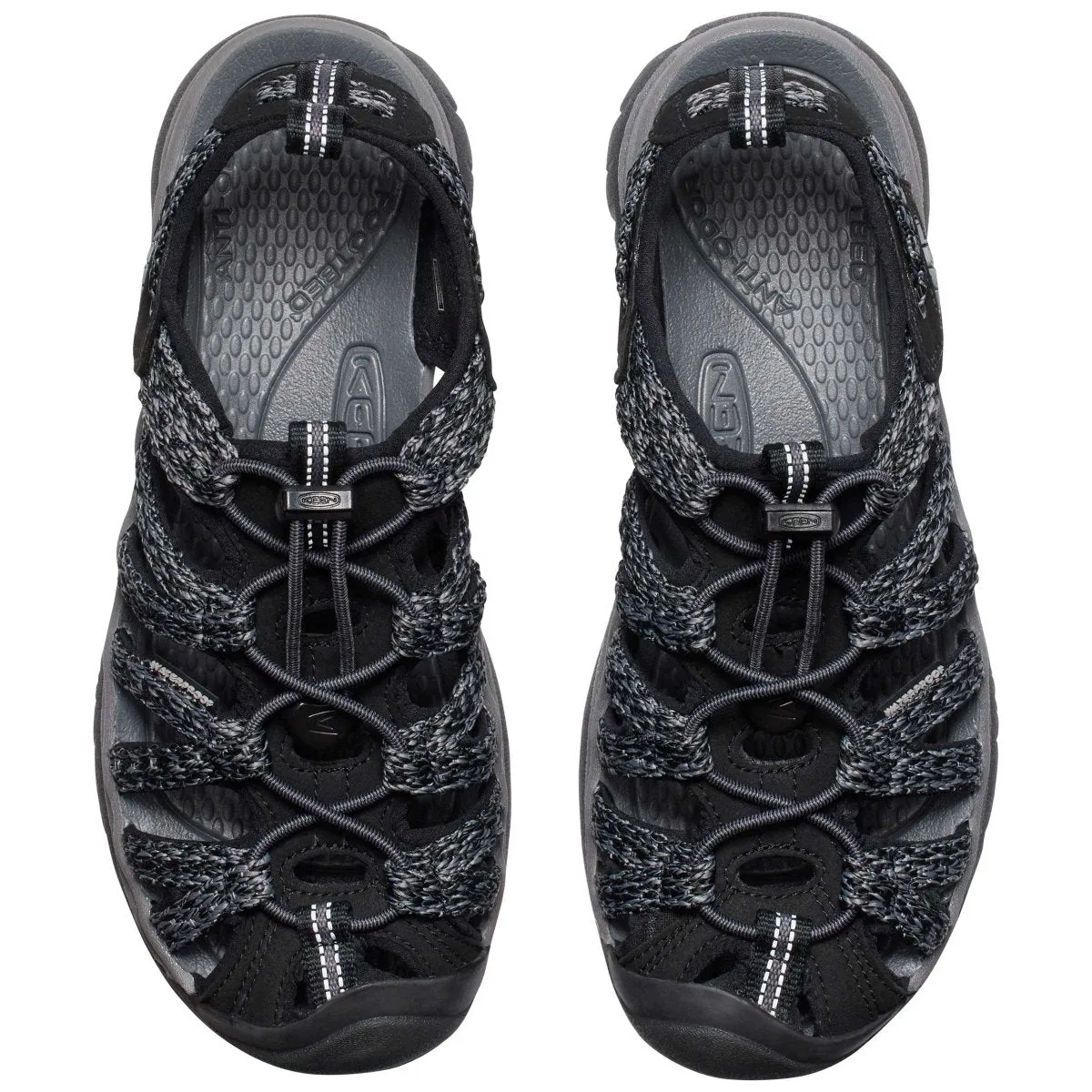 Black/Steel Keen Women's Whisper