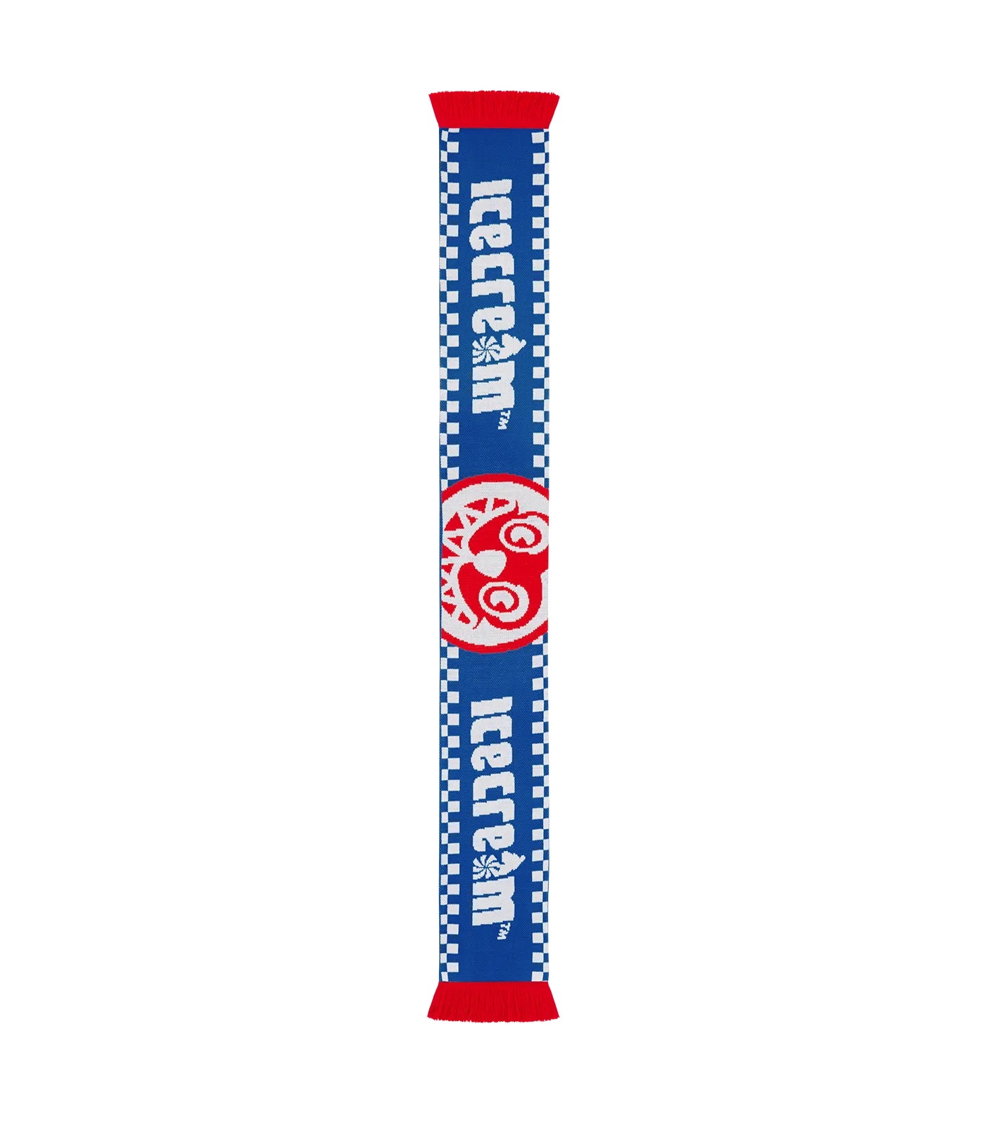 Blue/Pink Football Scarf