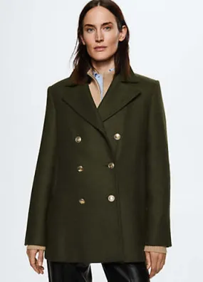 Bombon Coat by Mango | Look Again