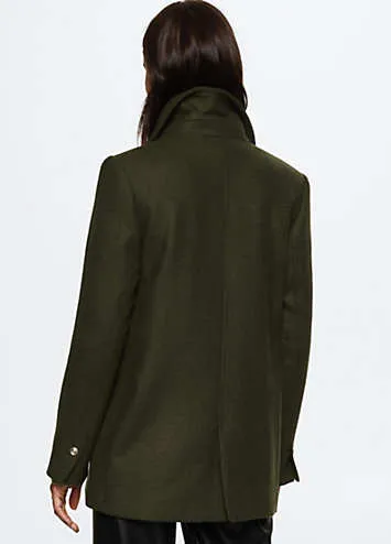 Bombon Coat by Mango | Look Again