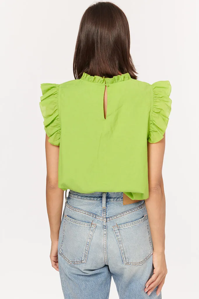 Cami NYC Ulla Blouse Kiwi - Final Sale