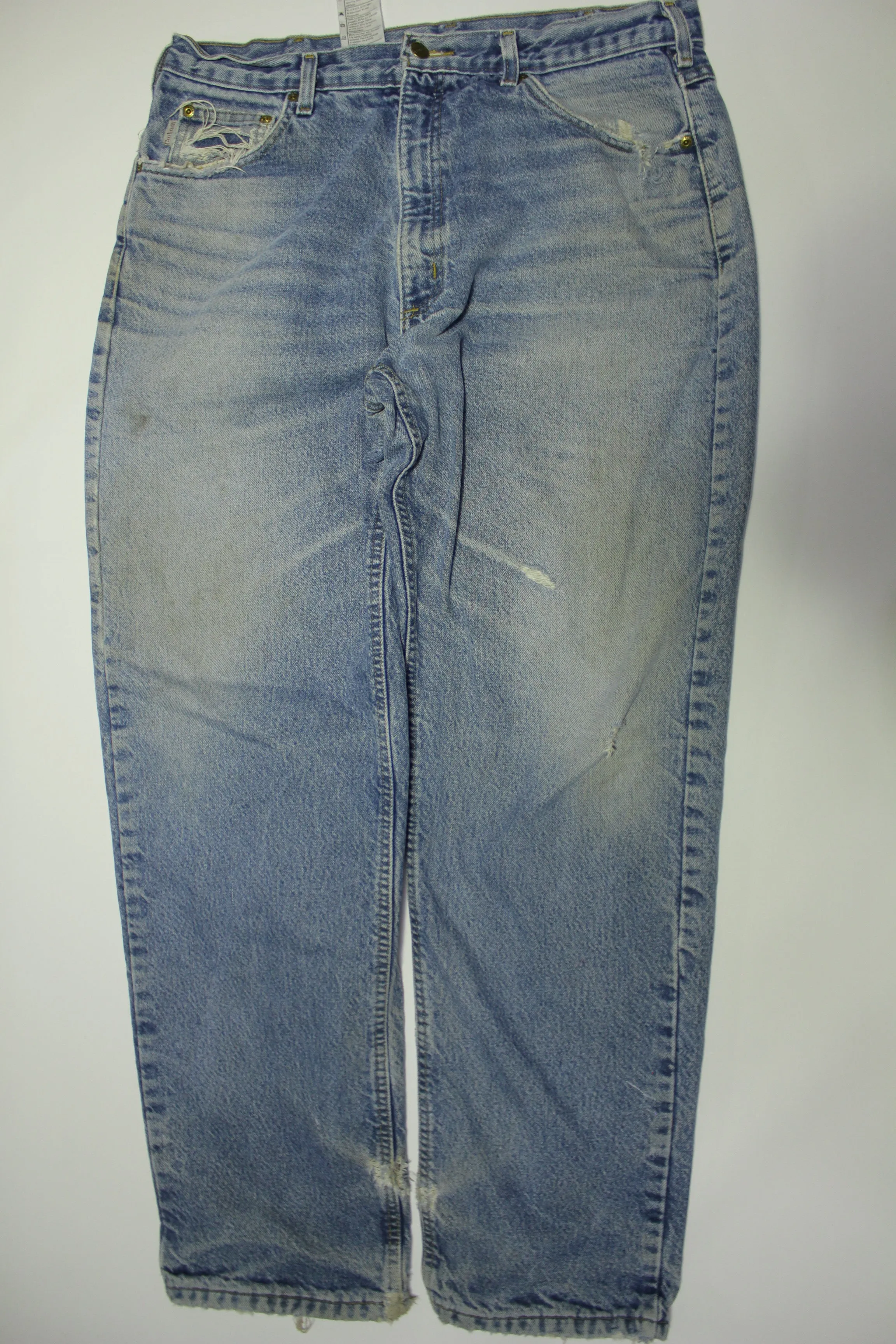 Carhartt B21 DST Work Construction Denim Jeans