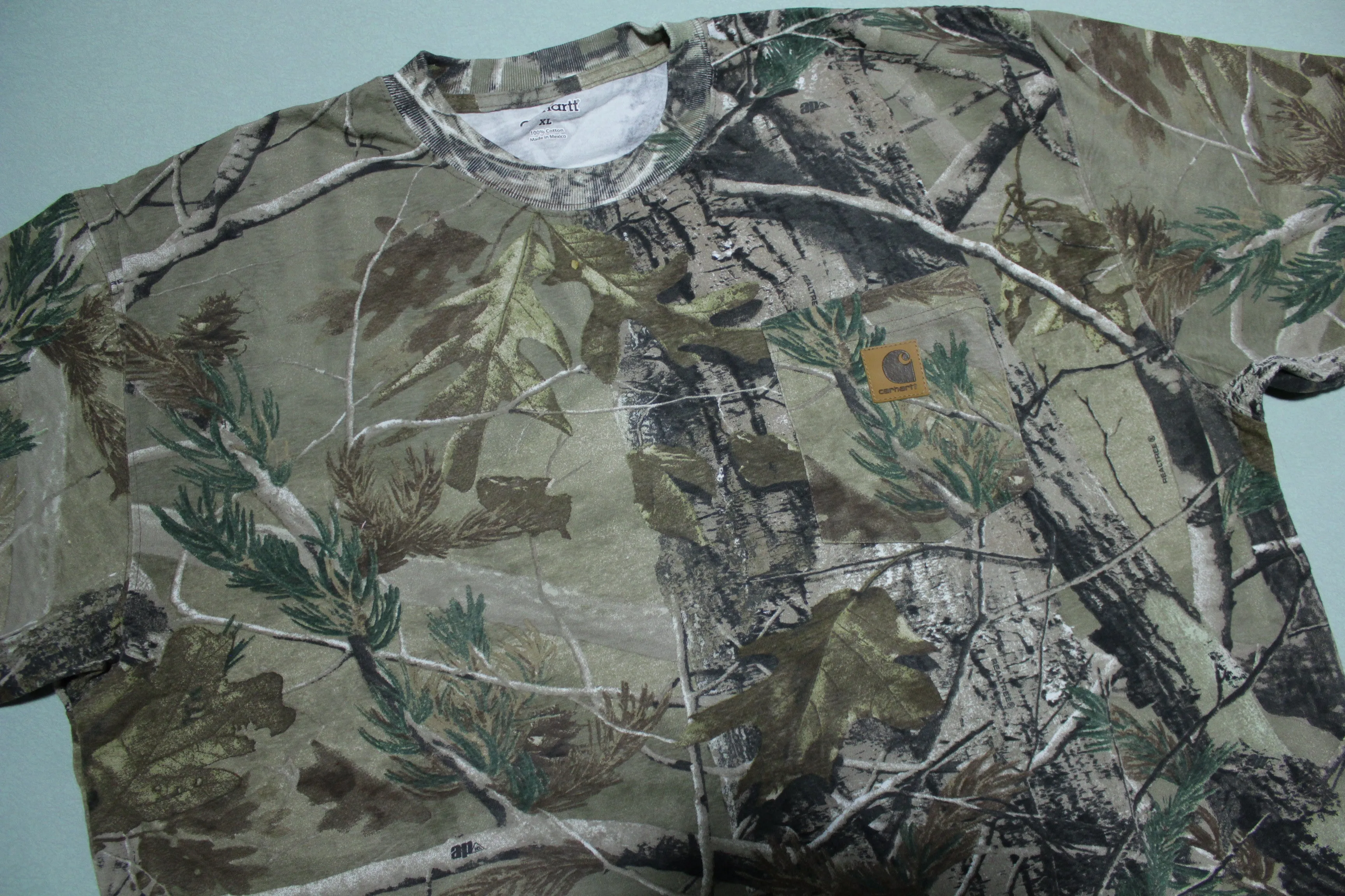 Carhartt K287 Camouflage Realtree Pocket XL T-Shirt