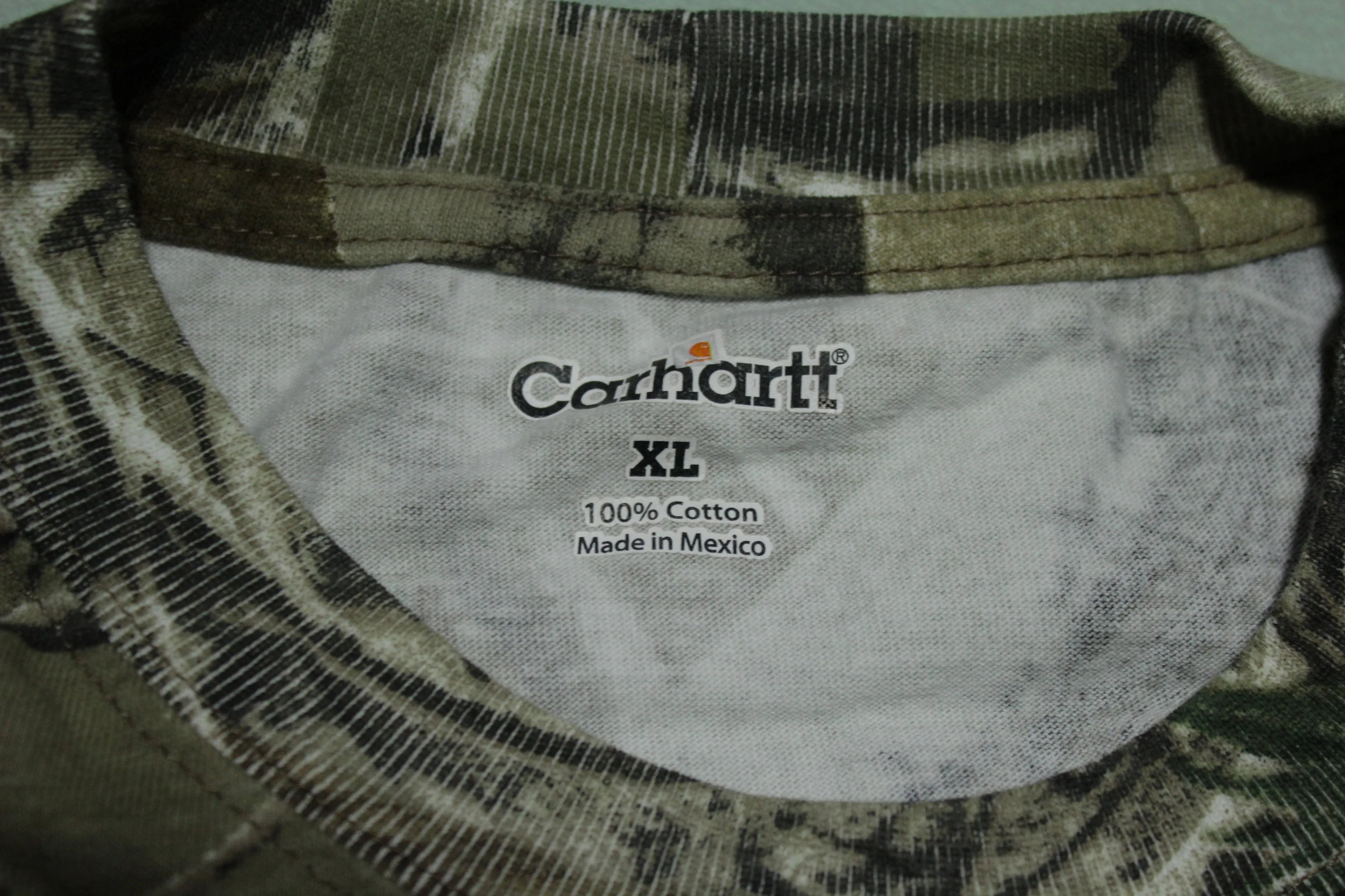 Carhartt K287 Camouflage Realtree Pocket XL T-Shirt