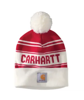 Carhartt Knit Pom-Pom Cuffed Beanie