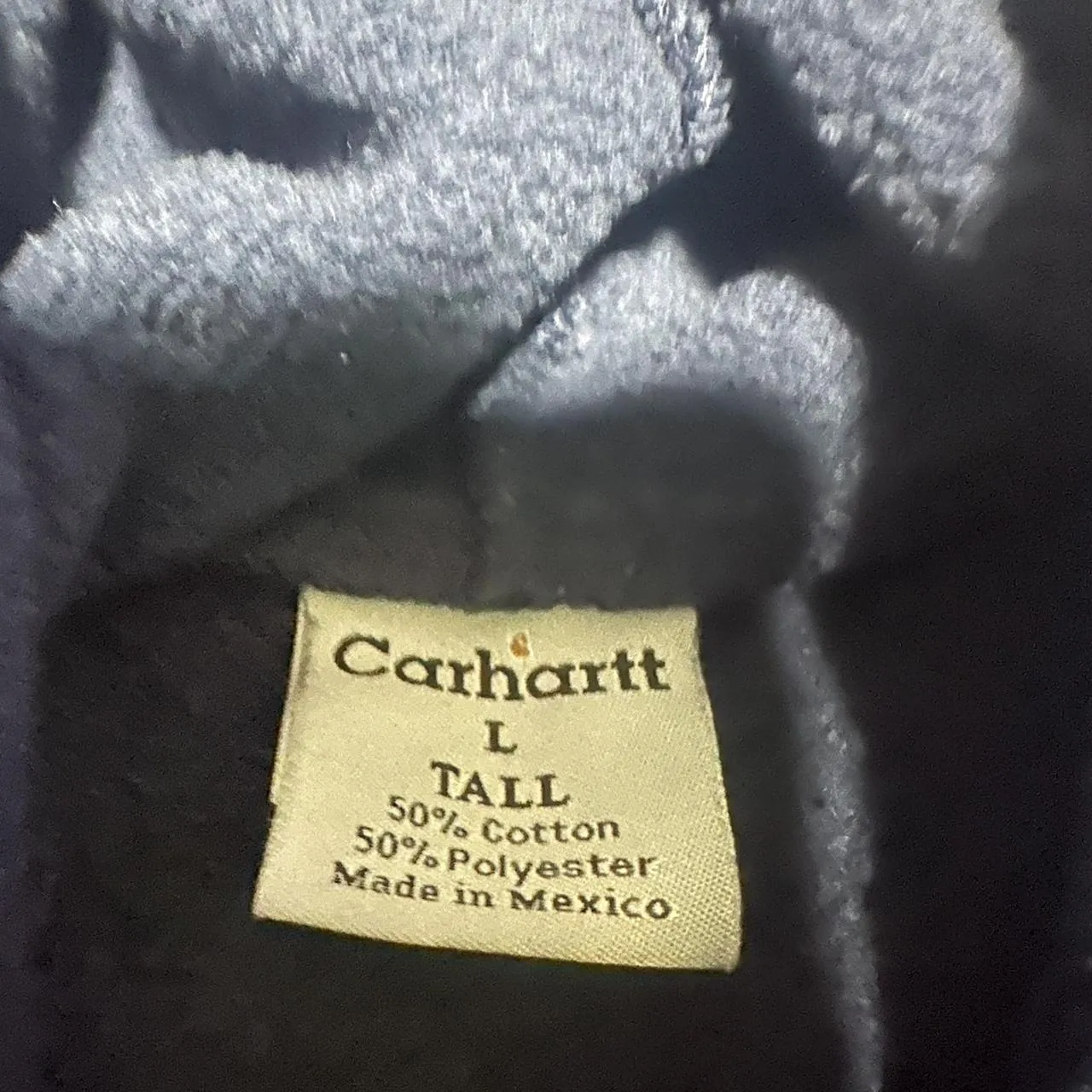 Carhartt Men's Navy Hoodie