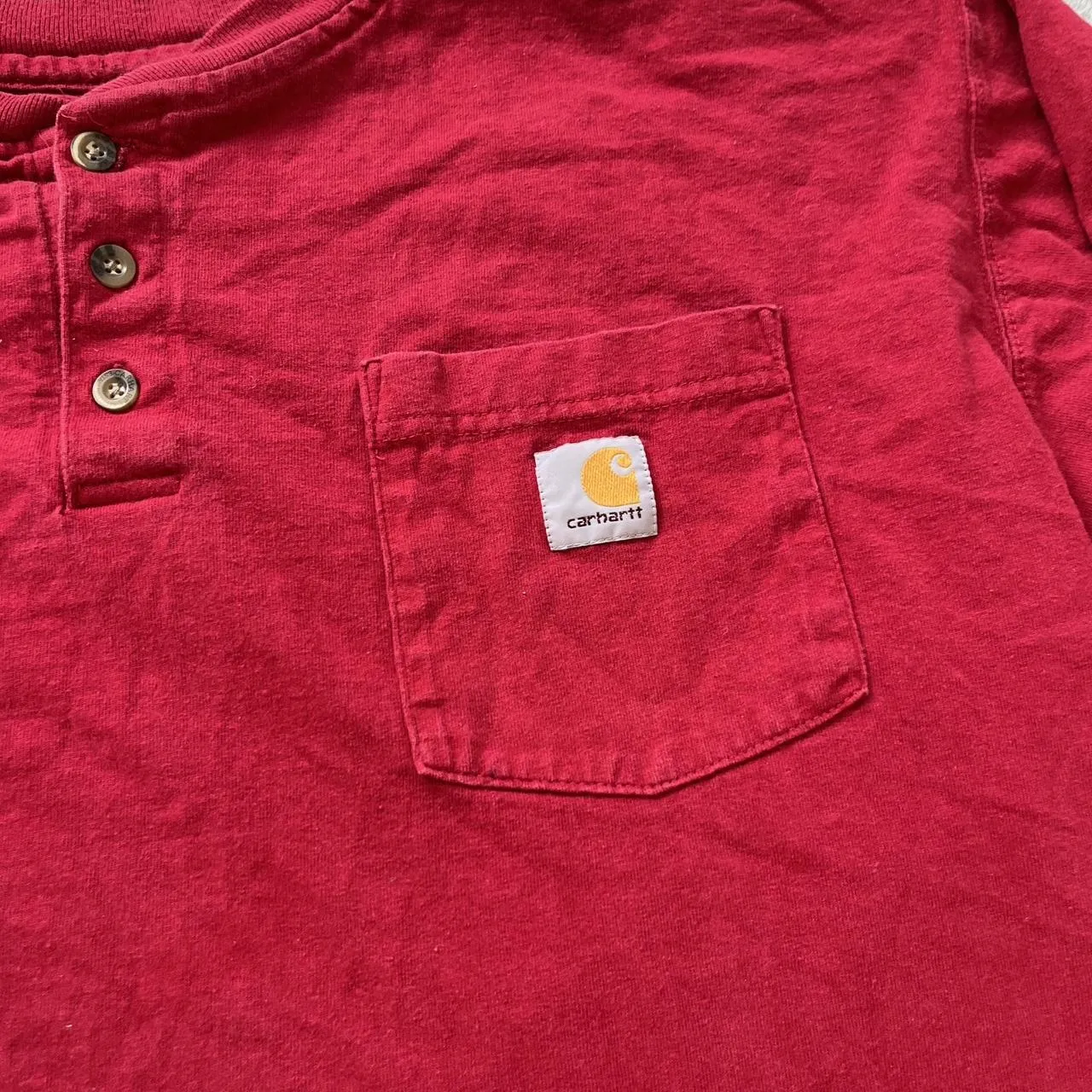 Carhartt Men's Red T-shirt