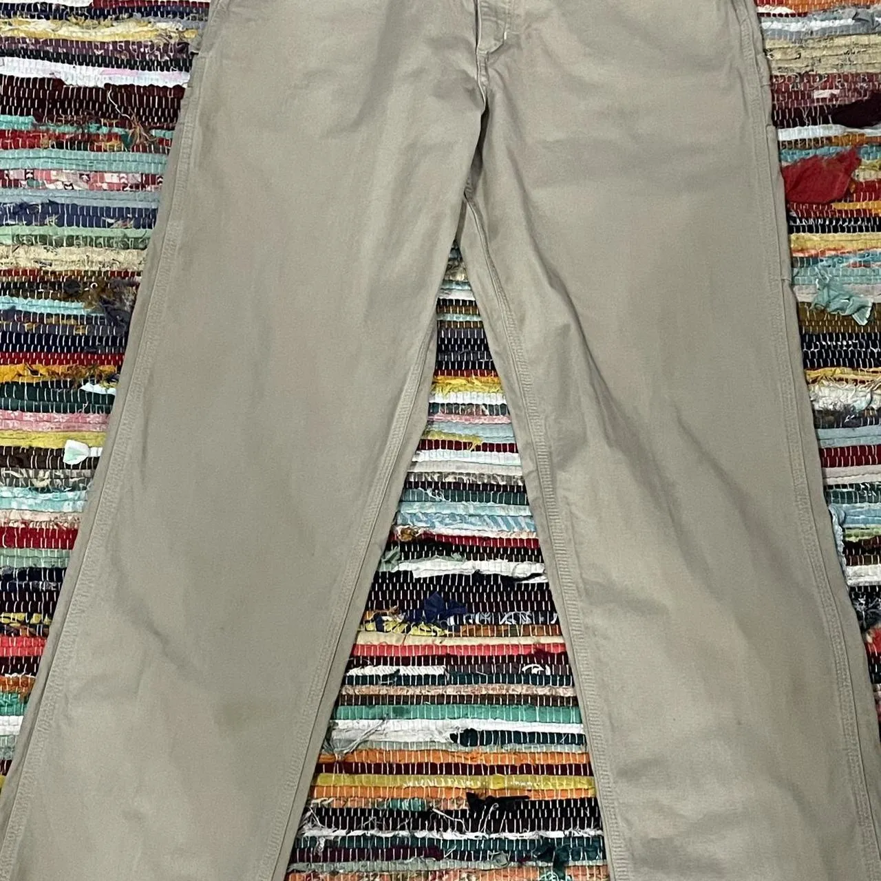 Carhartt Men's Tan and Cream Trousers