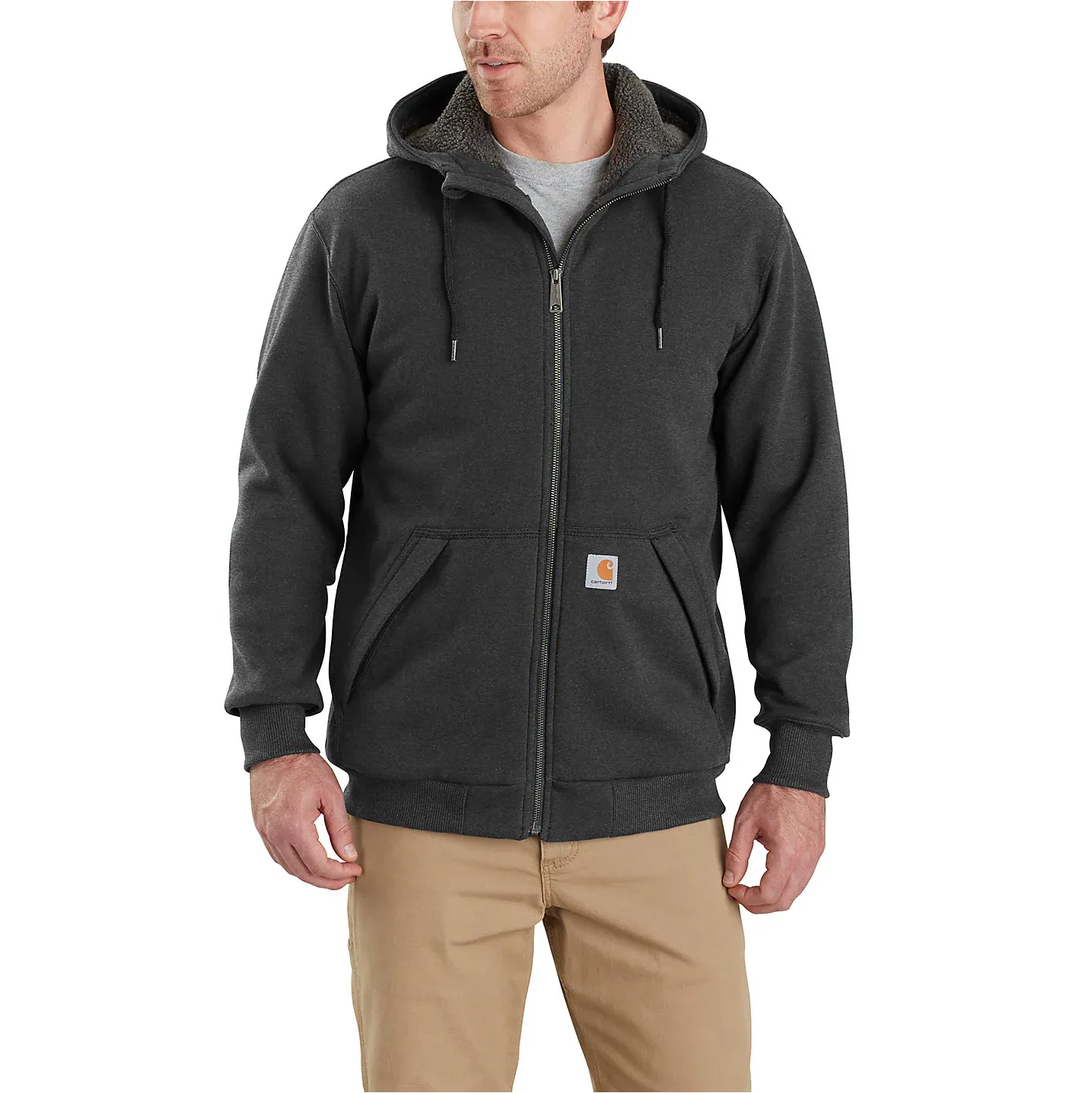 Carhartt Sherpa Lined Hooded Sweatshirt