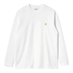 Carhartt WIP Chase Long Sleeve Shirt - White