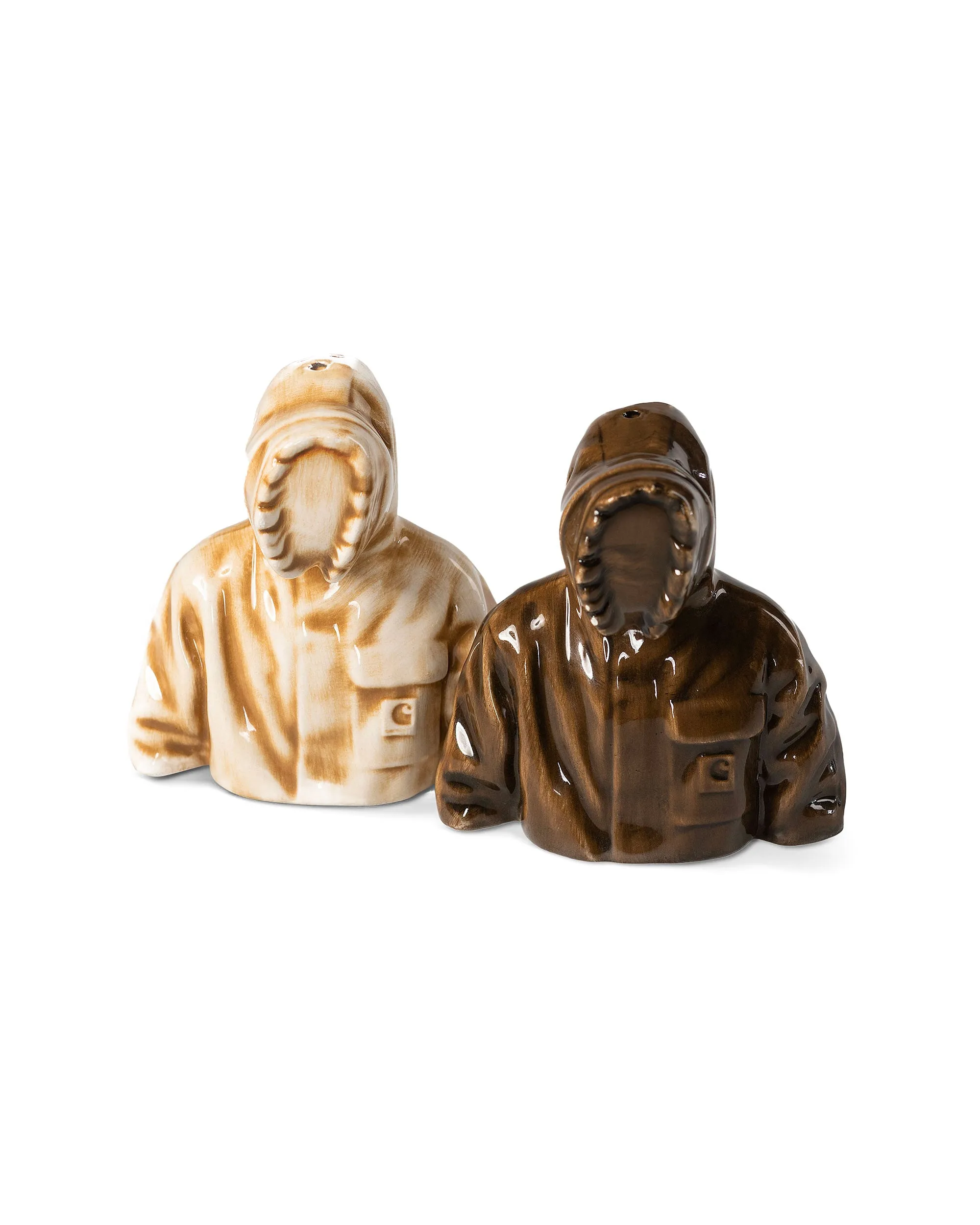 Carhartt Wip Salt and Pepper Shakers - Ceramic - Salt + Hamilton Brown