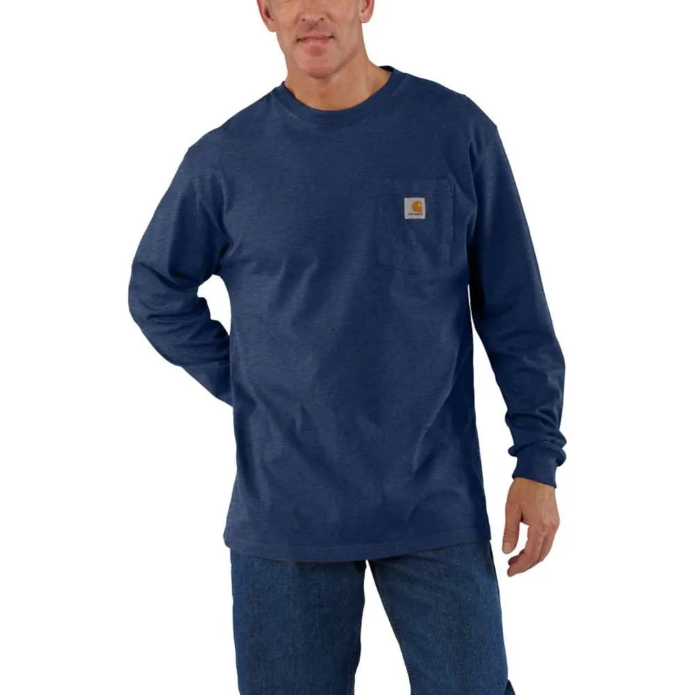 Carhartt Workwear Long Sleeve Pocket T-Shirt.