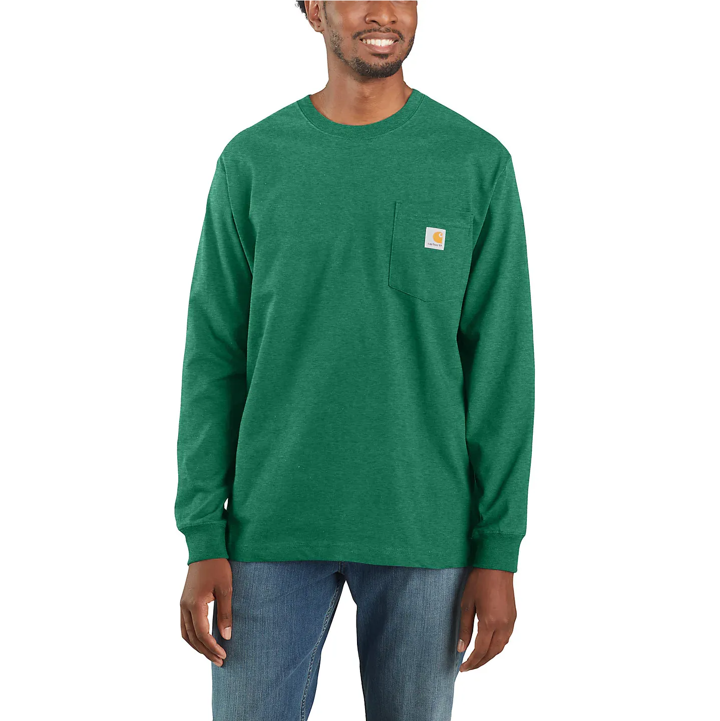 Carhartt Workwear Long Sleeve Pocket T-Shirt.