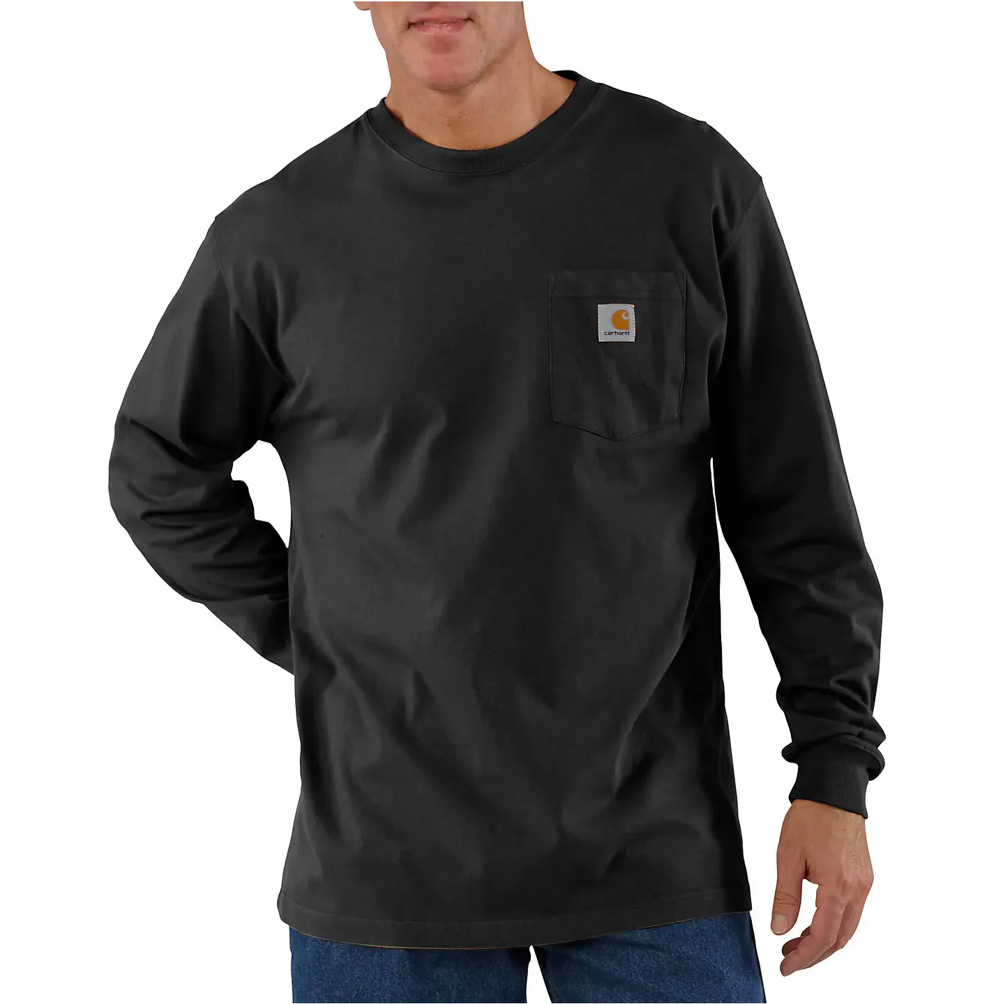 Carhartt Workwear Long Sleeve Pocket T-Shirt.