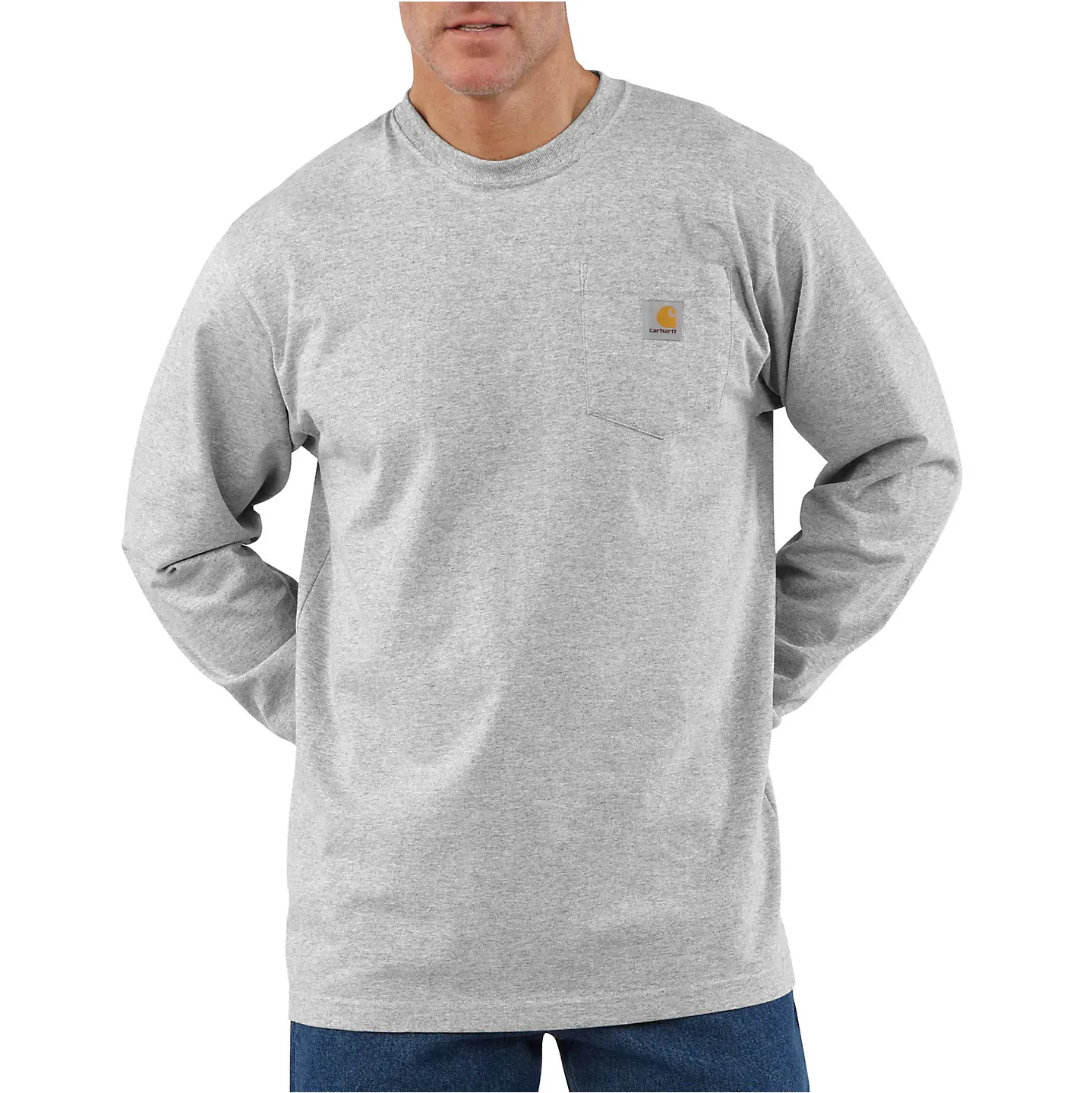 Carhartt Workwear Long Sleeve Pocket T-Shirt.