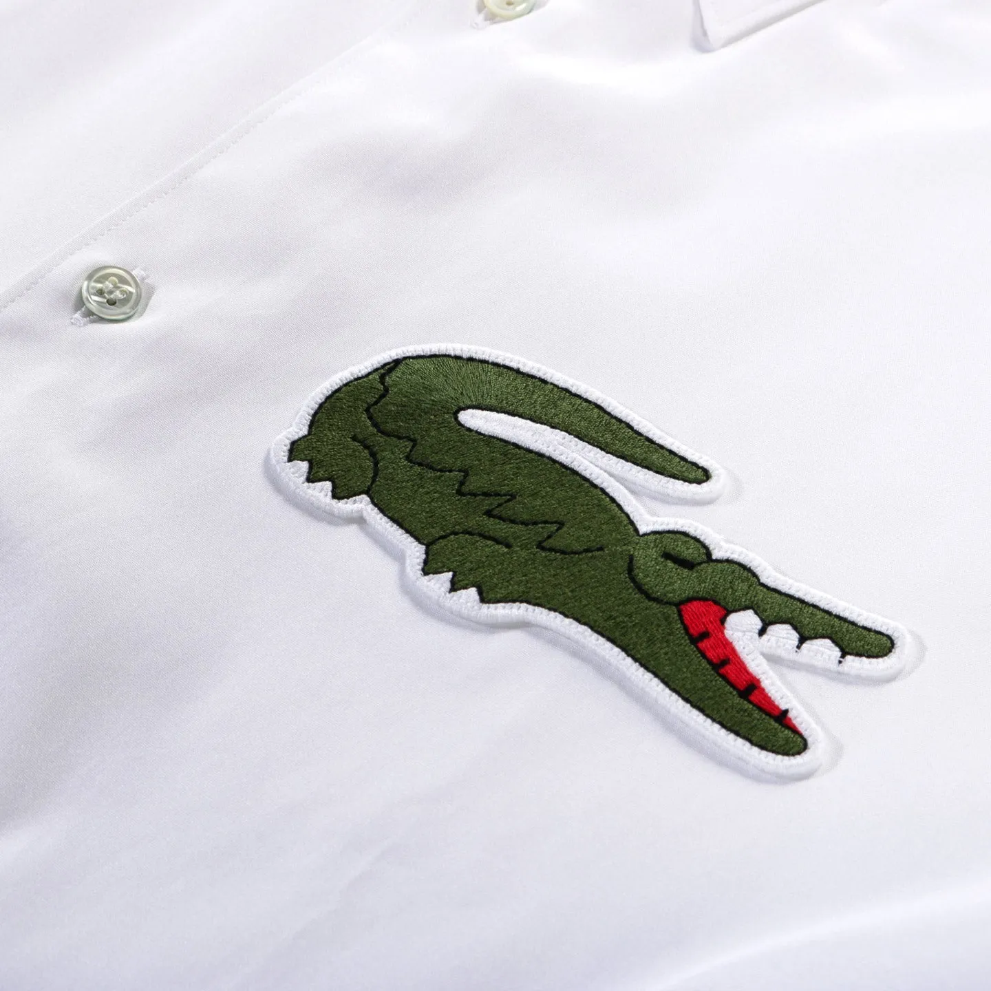 CDG Shirt Lacoste Big Shirt White