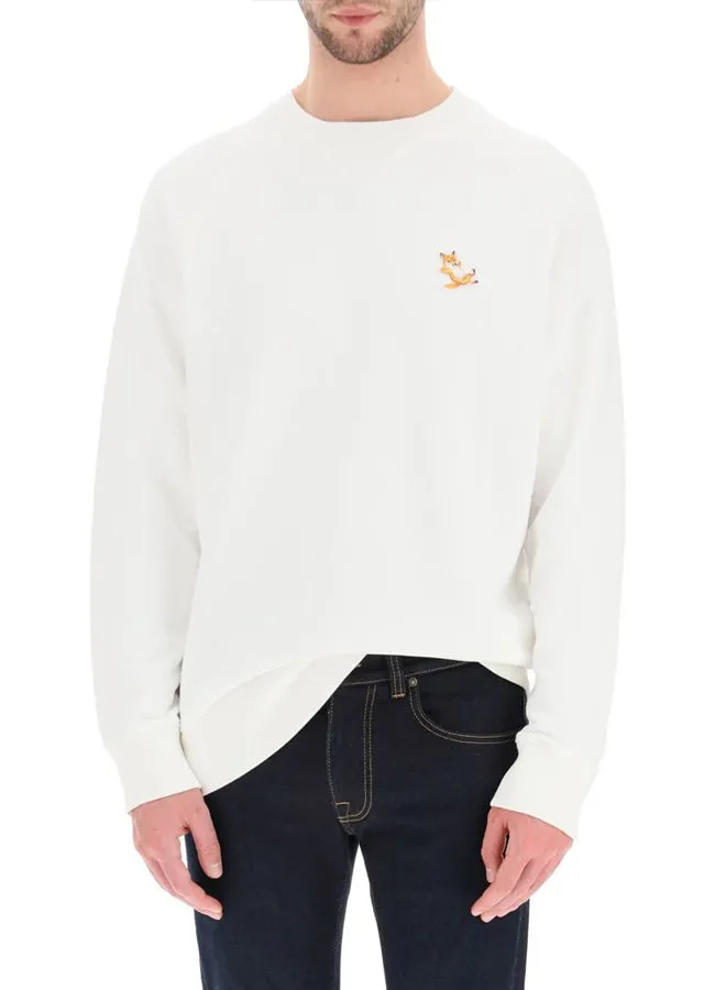 Chillax Fox Patch Sweater