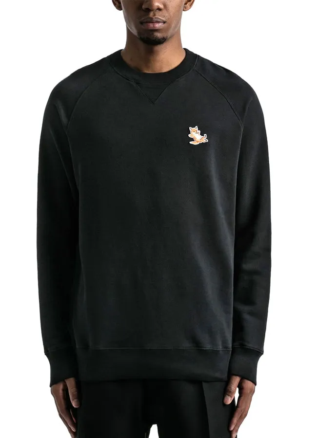 Chillax Fox Patch Sweater