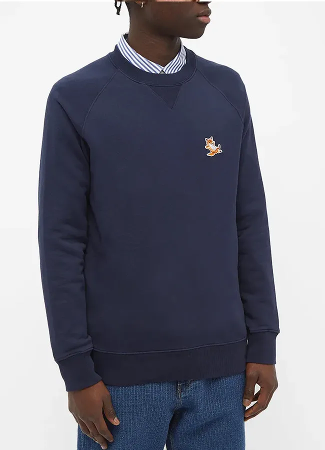 Chillax Fox Patch Sweater