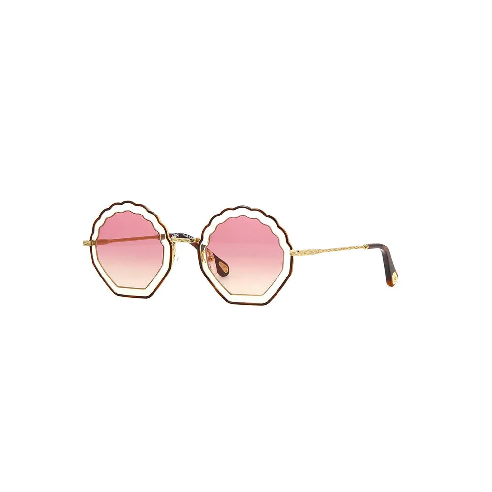 Chloe Tally Shell Ce147/S (257) Sunglasses