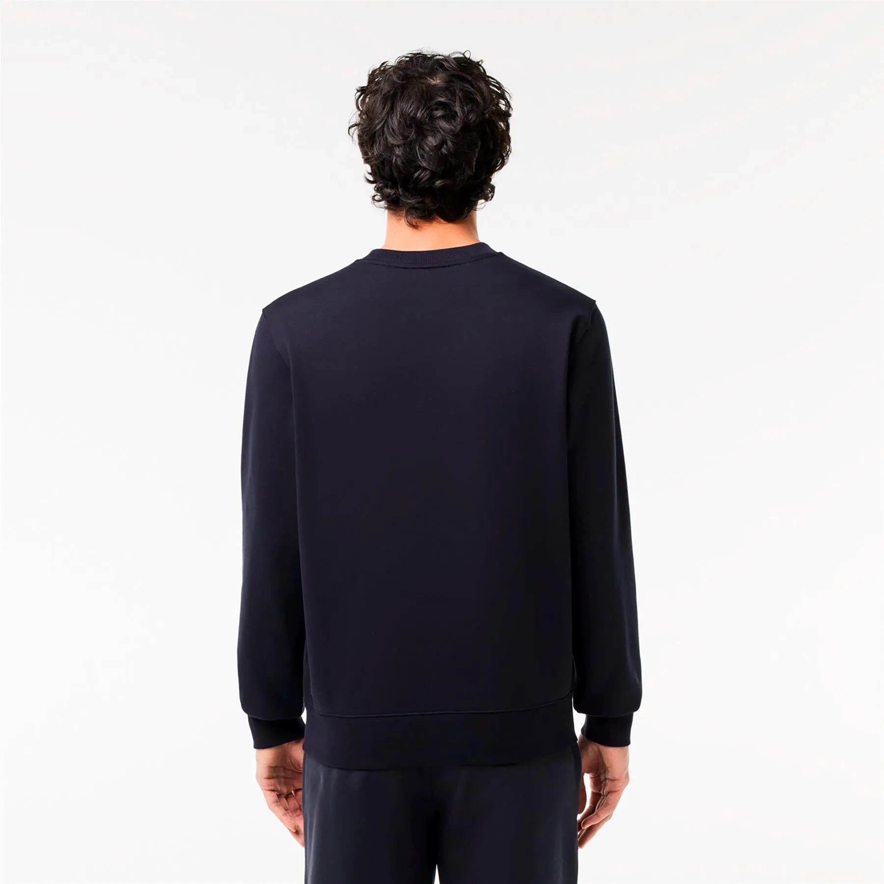 Cotton Circle Croc Sweatshirt in Navy - SS24