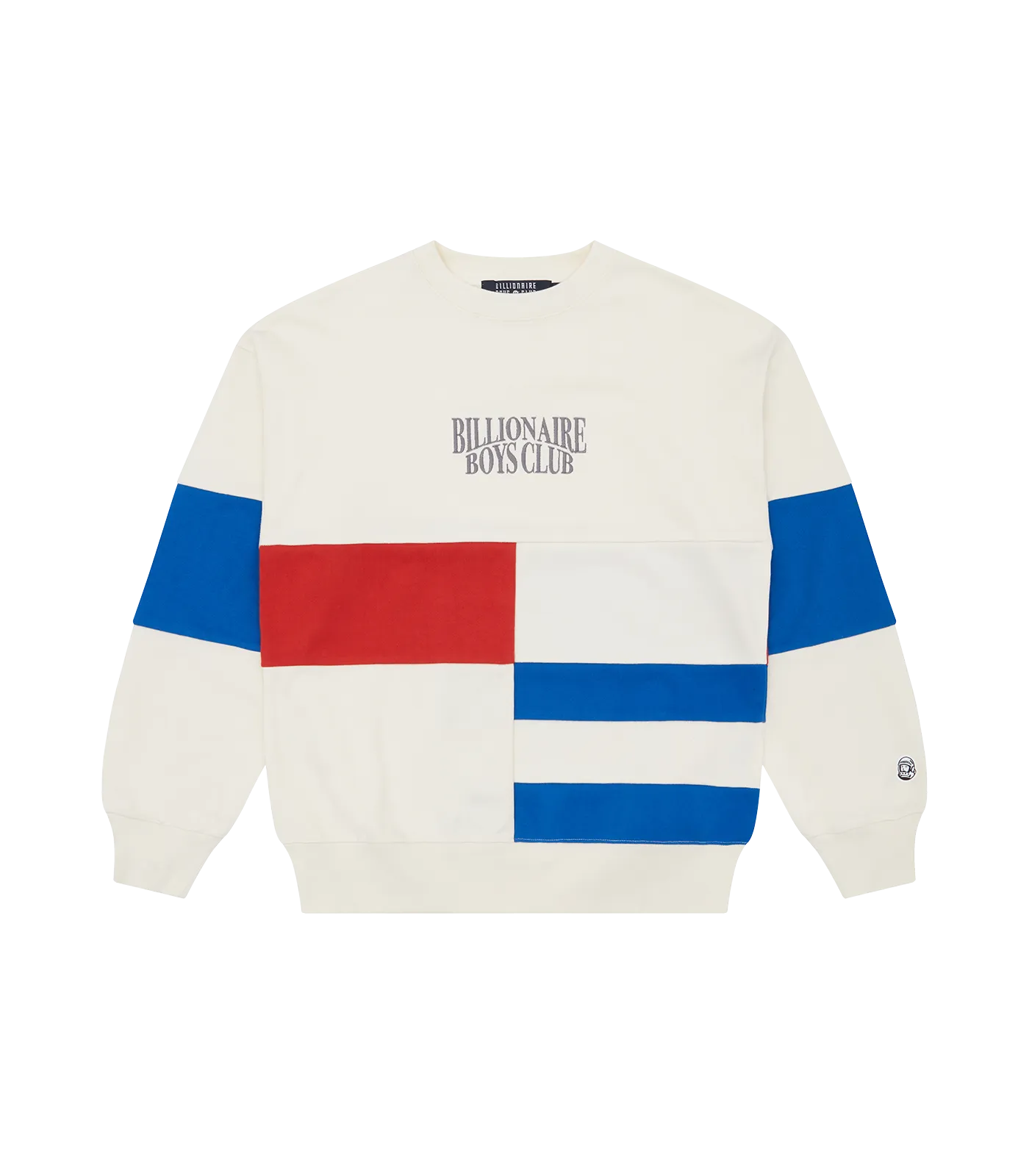 Cream Panelled Crewneck