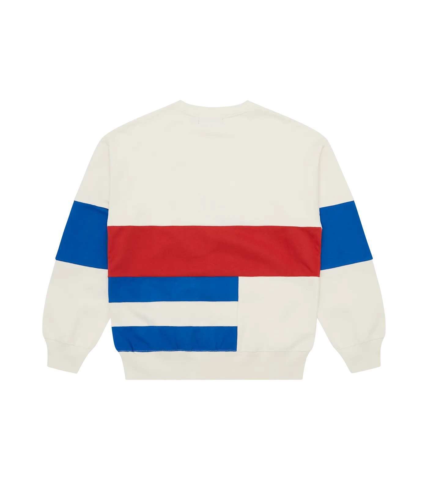 Cream Panelled Crewneck