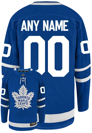 Custom Toronto Maple Leafs Women's Home Jersey - Breakaway