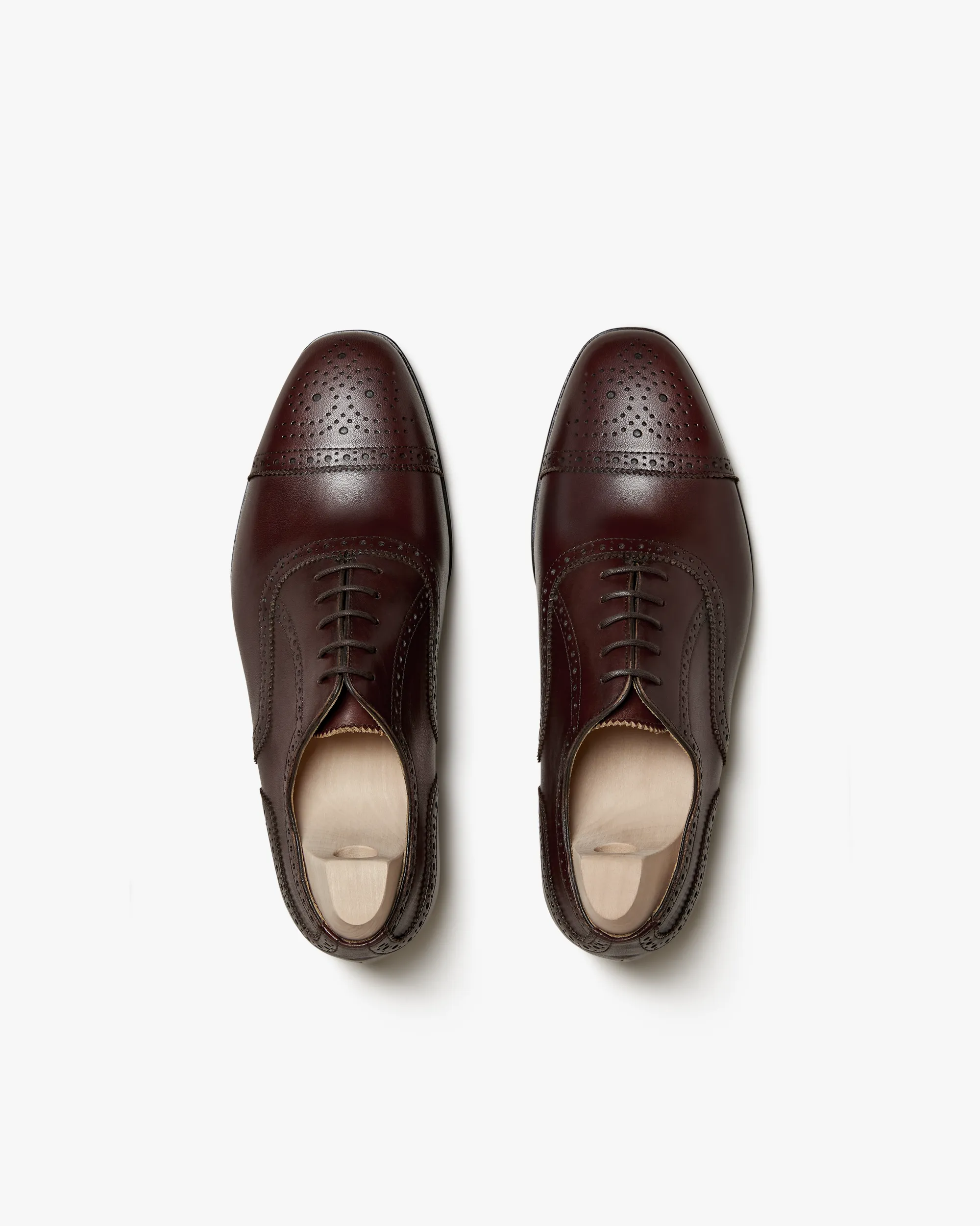 Dark Mahogany Calf Leather Strms