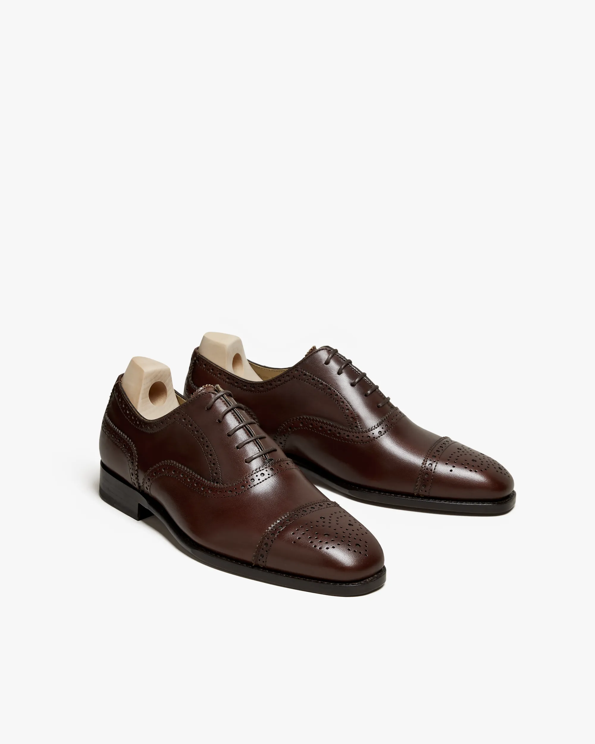 Dark Mahogany Calf Leather Strms