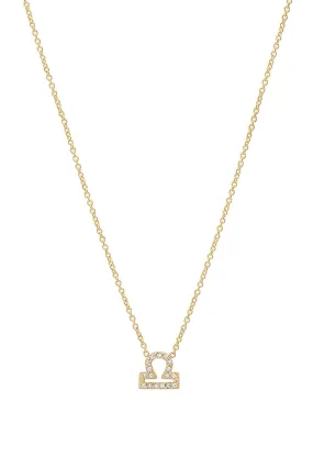 Diamond Libra Pendant